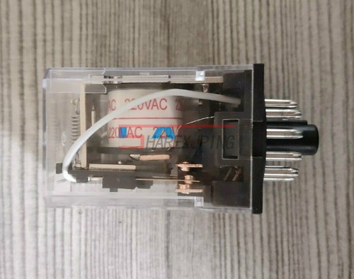ONE New CHNT Small Intermediate Relay JQX-10F/3Z JQX-10F-3Z 10A 220VAC - Picture 2 of 7