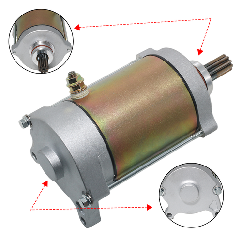 STARTER motor for CF-Moto CFORCE 500 S CF500AU-7S CF400AU 2017/19-22 0GR0-091100 - Picture 2 of 9