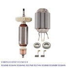 Armature Rotor Stator For MAKITA 9556NB 9556HN 9557NB 9557HN 9558NB 9558HN/NBR