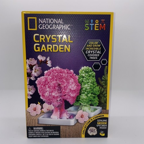 National Geographic Crystal Garden Growing Kit - STEM - New in box, Sealed - Picture 1 of 9