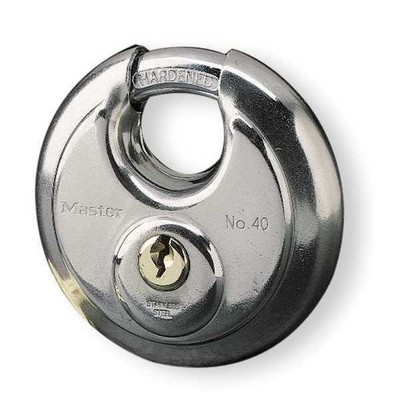 Genteel Master Lock 40kad Keyed Padlock,alike,2-3/4"w Lustrous Locks Access Control Equipment