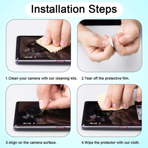 Protector de pantalla de lente de cámara 9H+ Flim Fit teléfono Google Pixel 10/10 Pro/10 Pro XL - Imagen 6 de 9