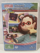 Little People: Discovering Happy Memories DVD 2007 Fisher-Price NEW Sealed