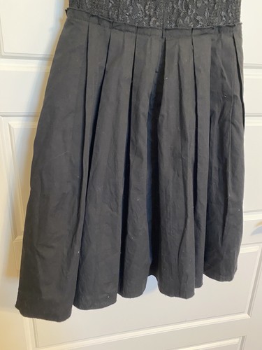 Maurices Women's Studio Y Dress Size 3/4 Black Lace Top Sleeveless Party Formal - Picture 16 of 16