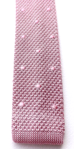 NUEVO L A Smith Corbata Cuello SEDA PURA Delgado Tejido Extremo Romo Rosa BODA GRATIS P&P - Imagen 4 de 21