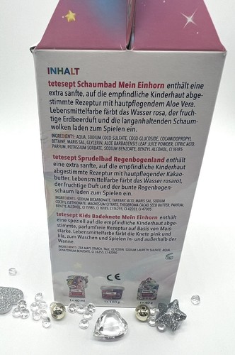 Tetesept Kids Magische Einhorn Badeabenteuer Geschenkset 3-teilig NEU🦄 - Bild 4 von 4