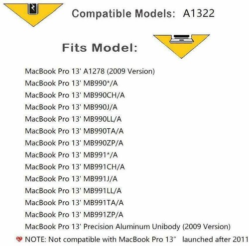 A1278 A1322 Akku Für Apple MacBook Pro 13" Mid 2009 2010 2012 Early Late 2011 - Bild 5 von 12