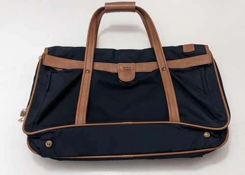 Vintage Ballistic HARTMANN 3 Compartment Nylon Leather Carry-On Duffle Bag
