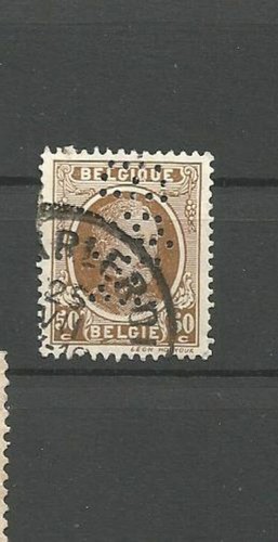 Timbres Perfins Belgique timbres timbre timbres - Photo 1 sur 1