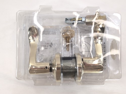 Baldwin 5255 003 LENT Set leva porta ingresso monocilindrico chiave sinistra - Foto 4 di 10