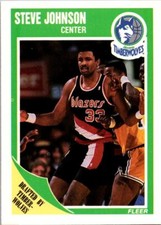 1989 Fleer #92 Steve Johnson NearMint/Mint