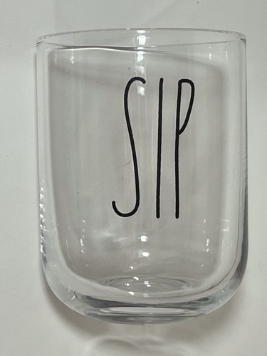 Rae Dunn Sip Pour Bedside Tumble Up Ceramic Carafe & Clear Glass - Picture 14 of 16