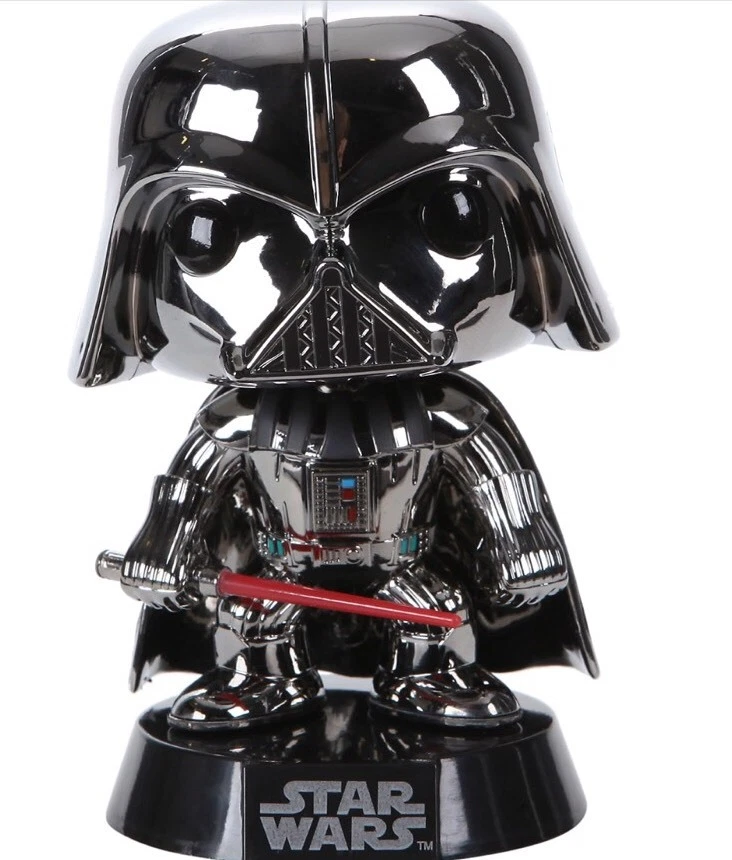 Funko pop on sale darth vader chrome