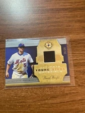 2005 Ultimate Collection Young Stars Materials #DW David Wright Jersey #/20 Mets