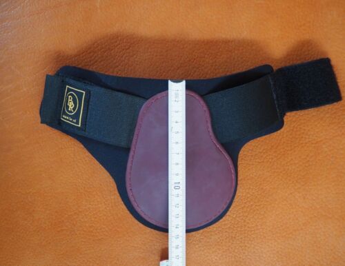 Streichkappen weinrot BR Gamaschen Hinterbeinschutz Pferd schwarz bordeaux Full - Bild 8 von 8
