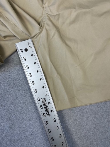 Under Armour Showdown Golf Shorts Mens 38 Tan Pleated HeatGear Moisture Wicking - Picture 5 of 9