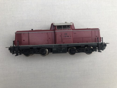 Trix Express International 2466 HO Gauge DB Class V 100 Diesel Maroon VGC Boxed - Picture 16 of 24