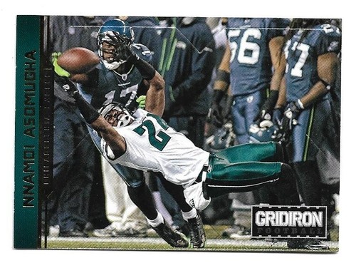 Nnamdi Asomugha 2012 Panini Gridiron Gold X's #148 066/100   Eagles - Picture 1 of 2