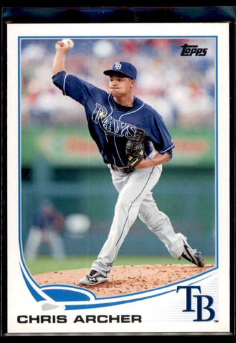 2013 Topps Update  Chris Archer   #US320 Tampa Bay Rays - Picture 1 of 2
