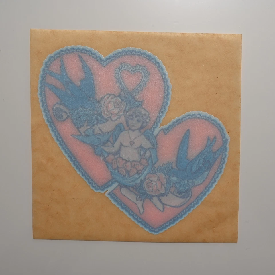 Винтаж 1970-е Теплопередача | Амур с Птицами | Новый из старых запасов Утюжок - Лот из 2 - Изображение 3 из 4