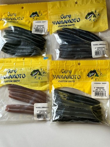 Gary Yamamoto Fish Arrow Custom Bait 3.5 Inch Set Of 4 - Picture 1 of 2