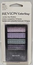 Revlon ColorStay 12 Hour Eye Shadow Quad # 352 Lavender Meadow Made In USA  2009