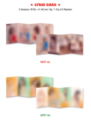 FROMIS_9 3rd Single Album Supersonic Random Ver. CD+P.Book+P
