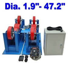 3 ton Welding Turning Roller Wire Control 4 PU Wheel Welding Positioner 47in
