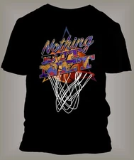 Men Graphic Sneaker Tee Shirt Match J7 Nothing But Net Big Tall Pro Club Shaka