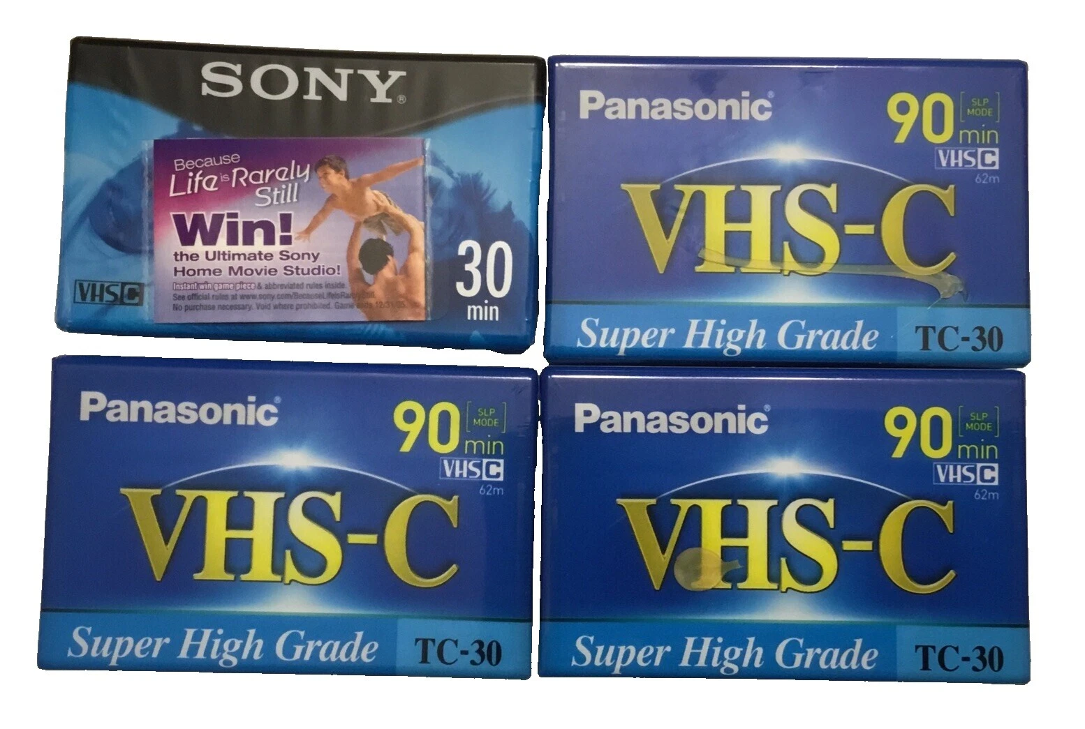 Videocámara VHS Panasonic Cintas y discos