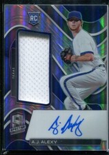 2022 Panini Spectra Prizm  A.J. Alexy #131 /199 RPA Texas Rangers 