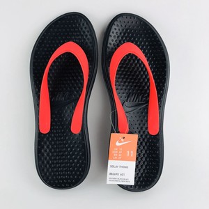 nike red thong flip flop