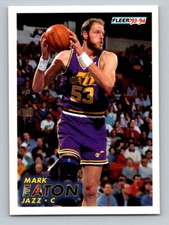 1993-94 Fleer #207 Mark Eaton Utah Jazz BASKETBALL Card