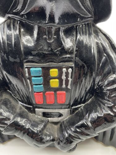 1970s Vintage STAR WARS DARTH VADER Ceramic Coin Bank - Picture 3 of 14