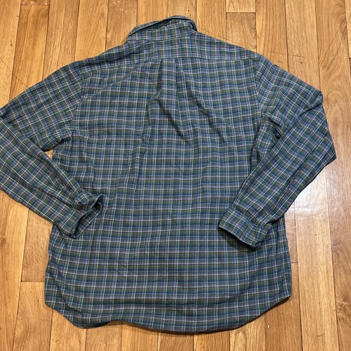 Ralph Lauren Button Down Shirt Mens XL Purple Pony Multi Color Plaid - Picture 5 of 7