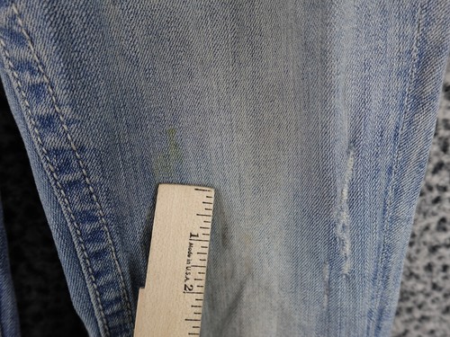 Jean Miss Me Boot elástico para mujer talla 26 tiro bajo lavado ligero desgastado Y2K - Imagen 8 de 24