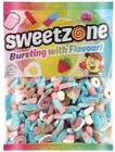 Halal Sweets Fizzy Mix, Happy Bears, Jelly Strawberry 1kg Bag Halal HMC Sweets