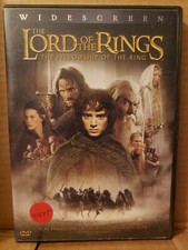 The Lord of the Rings: The Fellowship of the Ring (DVD, 2001) disc's only & art