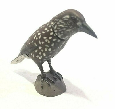 Japan KAIYODO Furuta Nutcracker Bird Animal Realistic Mini Figure Miniature