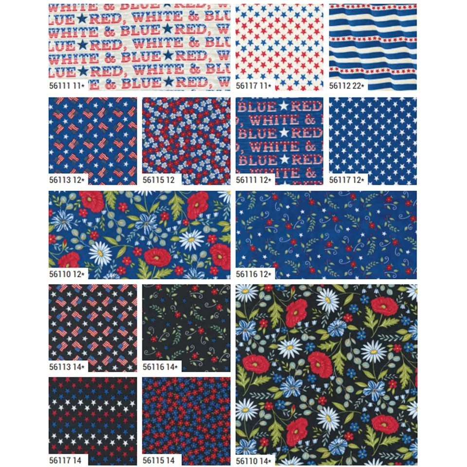 Red, White and Bloom Layer Cake by Deb Strain for Moda Fabrics - Image 3 of 3