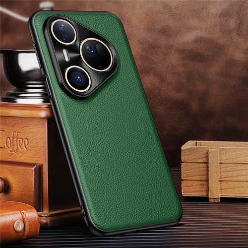 Genuine Leather Litchi Case for Huawei Pura 80 Pro+ 80Pro Shockproof Armor Cover - 第 5/23 張圖片