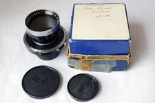 Schneider 270mm f/5.5 Tele-Xenar on German Compur Shutter w/ Retaining Ring Caps