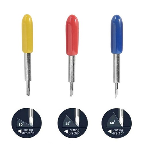 High Quality Cut Tools 30??45??60?? 50Pcs Fit For Cricut Explore Air 2 Vinyl - Picture 11 of 12