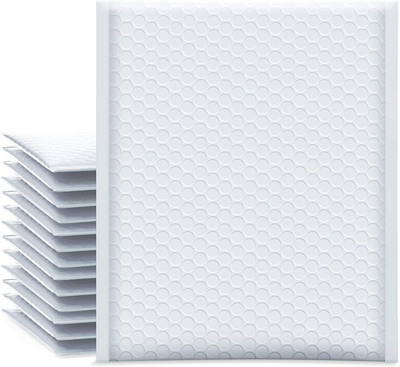Bubble Mailers 7.25X12 Inch White 25 Pack Usable Size 7.25X11 Padded Enve