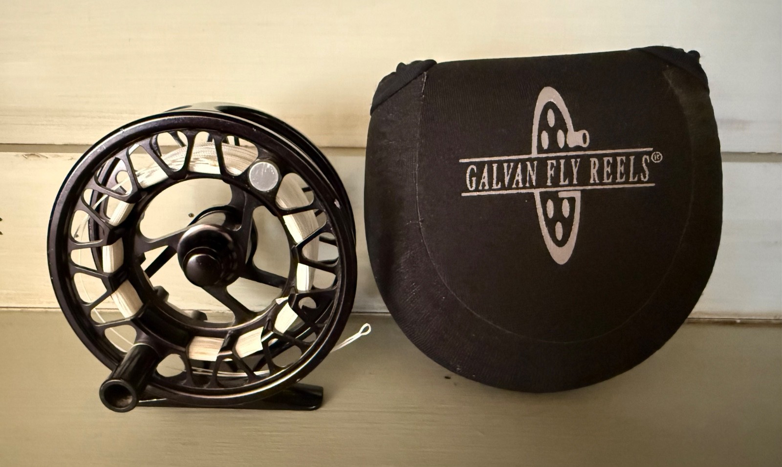 Galvin Brookie 3-4 fly reel -  A few minor nicks - Lightly f
