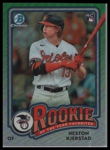 2024 Bowman #ROY-14 Heston Kjerstad Rookie of the Year Favorites