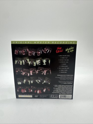 The Cars - MFSL - Shake It Up - GOLD Disc CD - Picture 5 of 5