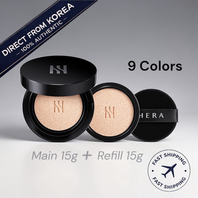 Hera Black Cushion Foundation Duo 15g x 2 (1.06 oz) SPF34/PA++ Main + Refill