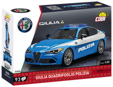 Cobi 24606 - Alfa Romeo 1:35: Giulia Quadrifoglio Polizia
