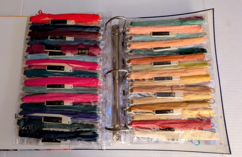 DMC Stitch Bow Floss Organizing & Storage System Binder, 10 Full Pages Creative - Picture 6 of 14